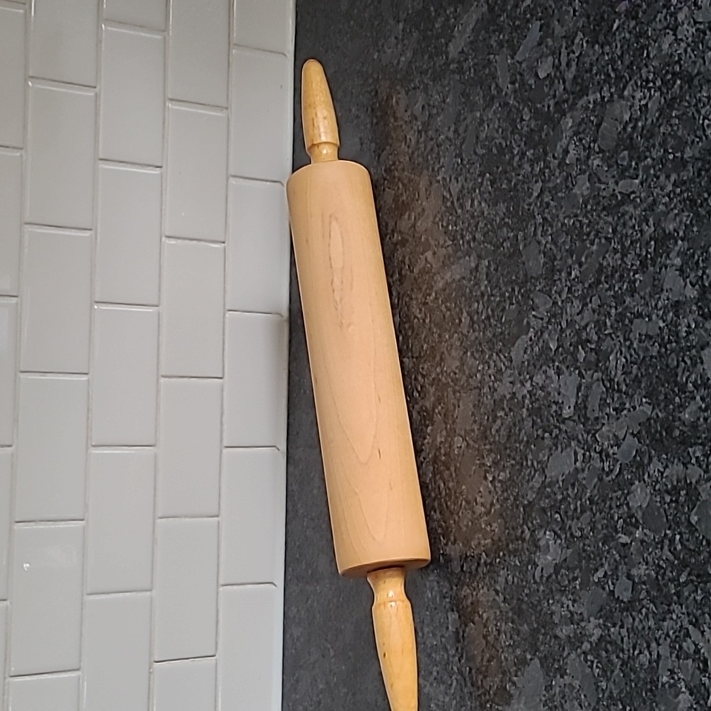 Vintage "Foley" Wood Rolling Pin